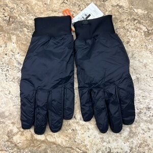 Men’s Puffer Gloves All In Motion Black L/XL NWT